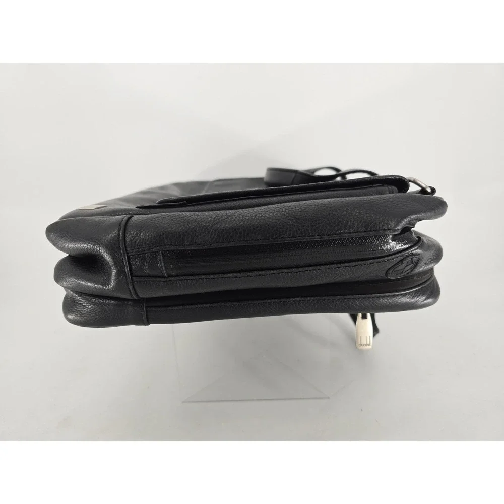 Dunhill AVORITIES Business Bag Briefcase Black Grain Leather - NO Shoulder Strap